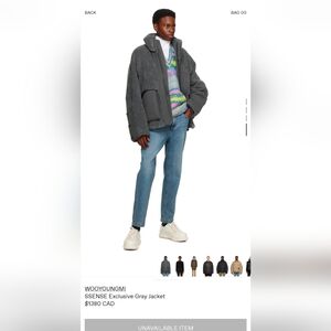 WOOYOUNGMI Gray Jacket